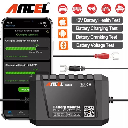 Ancel bm300 bluetooth battery - ancel,